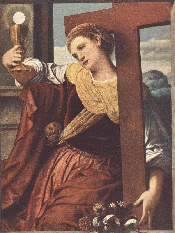 MORETTO da Brescia Allegory of Faith sg oil painting image